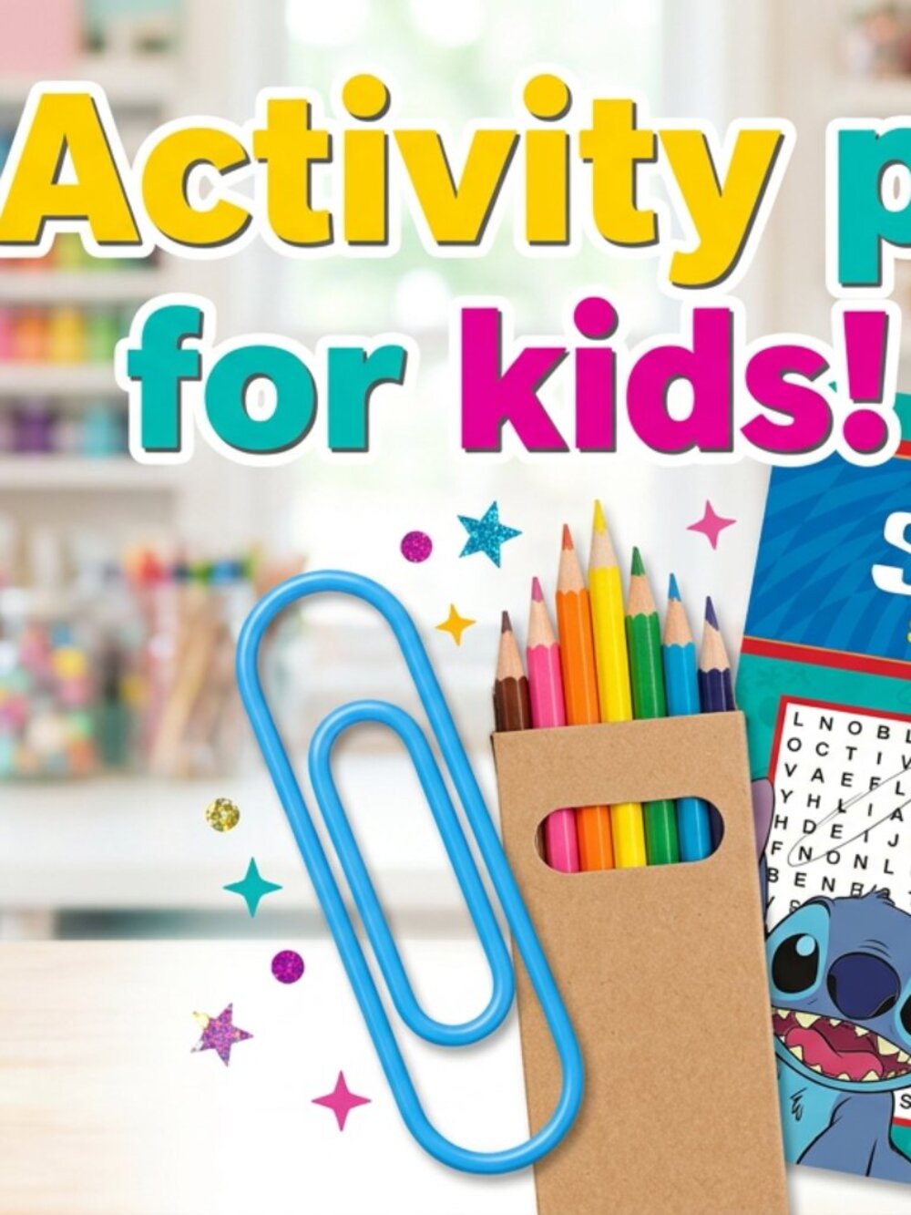 Kids Travel Pack...includes Activity Book
